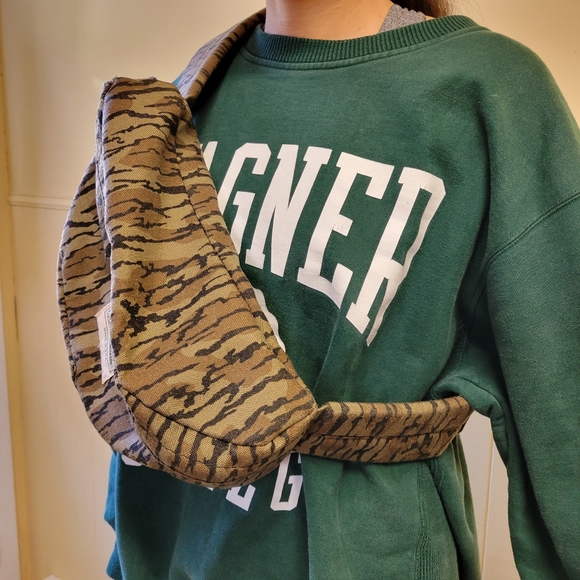 Vintage Fieldline Tiger Stripe Camo Bag Crossbody Fannypack - Picture 2 of 8